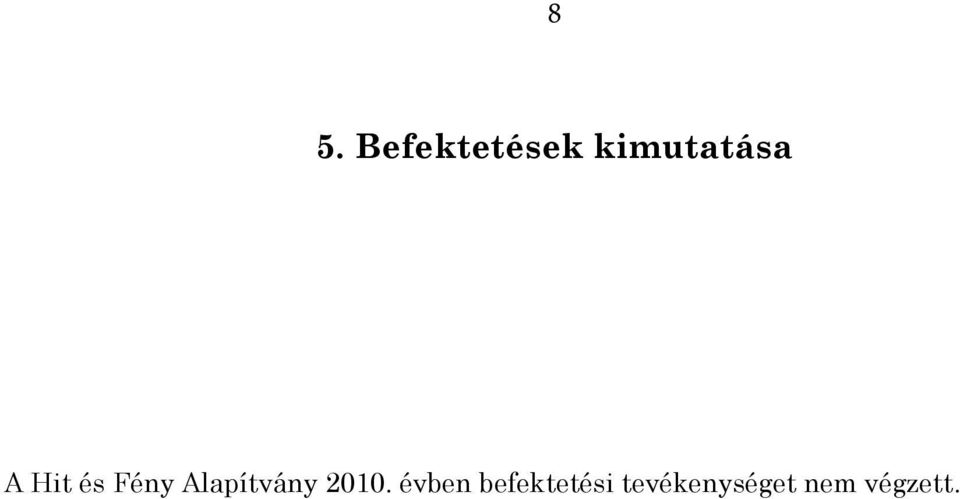 Alapítvány 2010.
