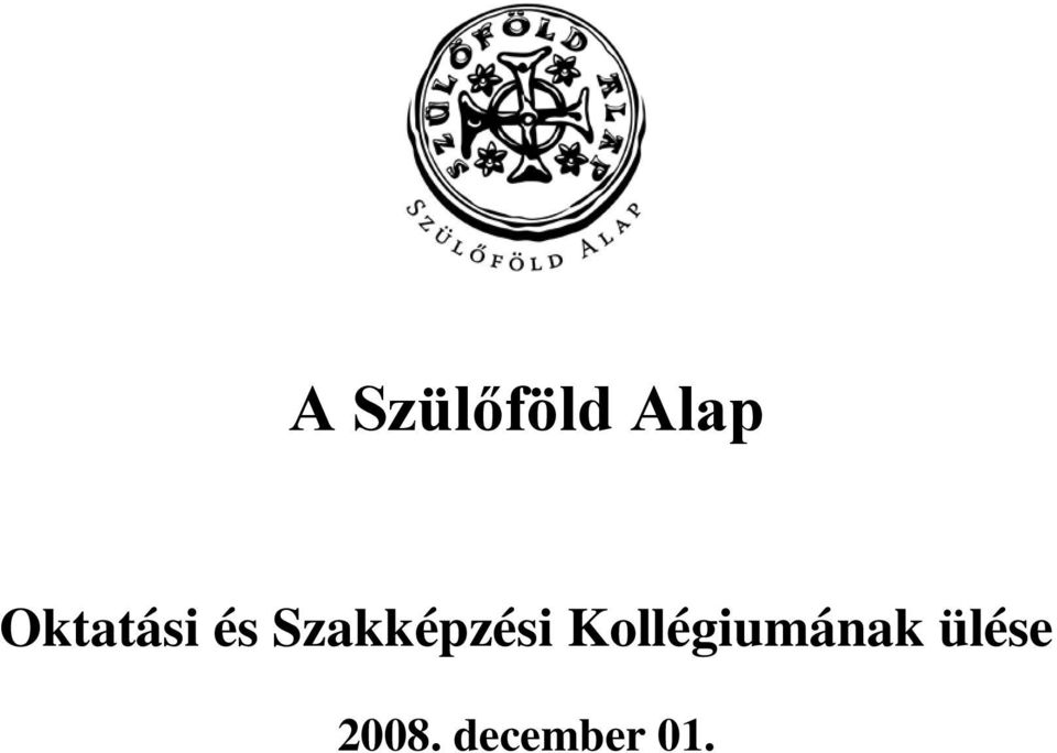 Szakképzési