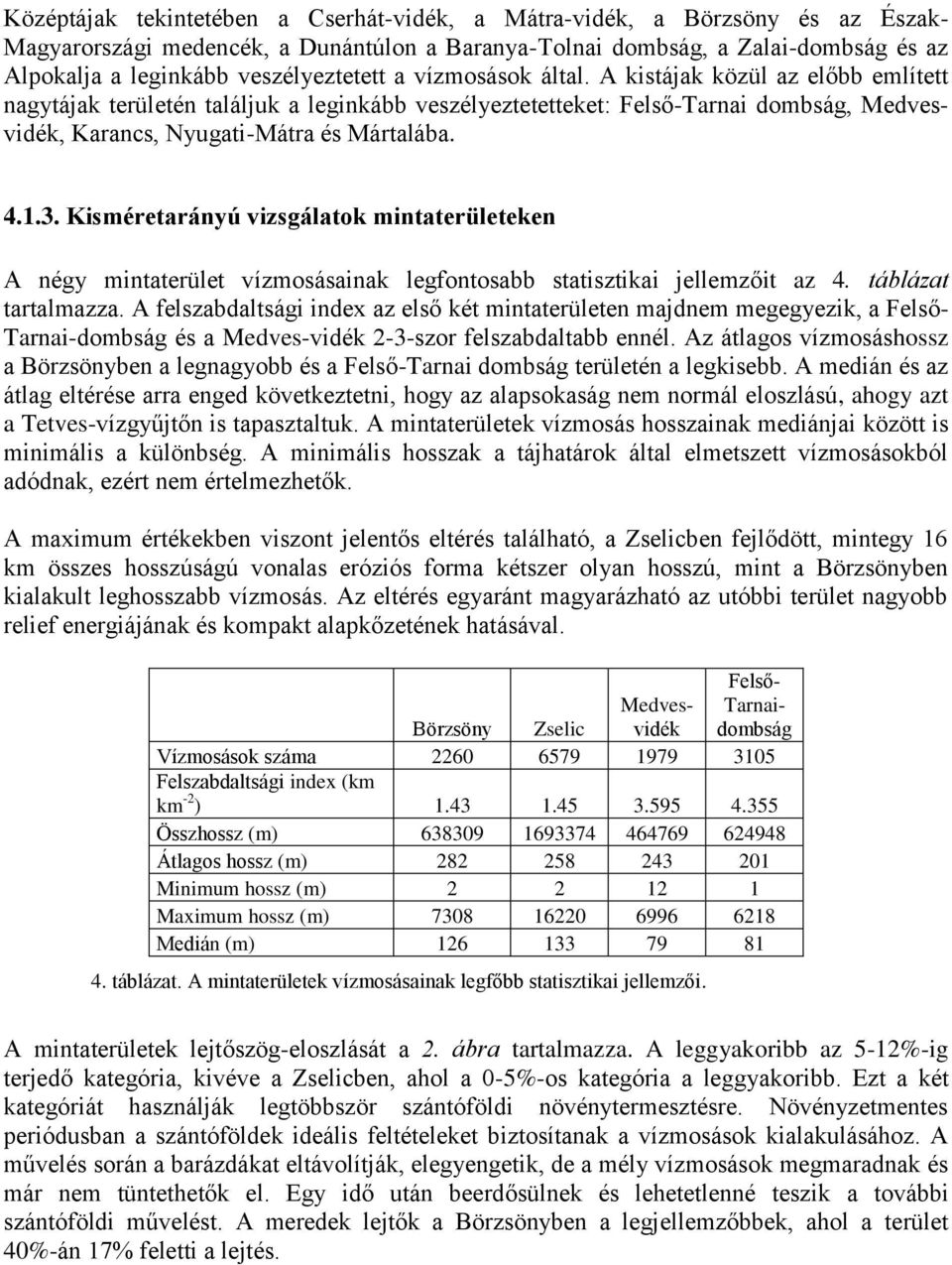 A kistájak közül az előbb említett nagytájak területén találjuk a leginkább veszélyeztetetteket: Felső-Tarnai dombság, Medvesvidék, Karancs, Nyugati-Mátra és Mártalába. 4.1.3.