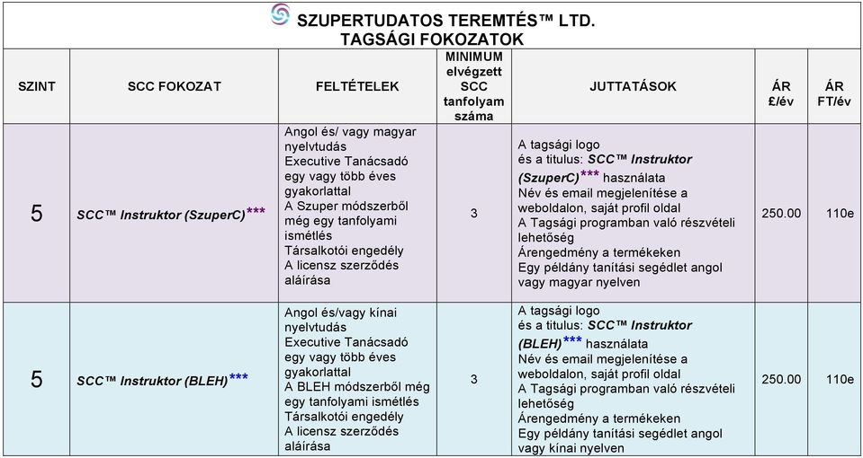 50.00 0e 5 Instruktor (BLEH)*** Angol és/ kínai nyelvtudás Executive Tanácsadó egy több