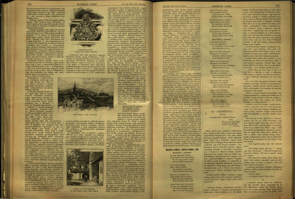 » Cskhogy Apáczi 1660 első npján eghl; Brcsy Ákost Keény János kivégezteti; z erdélyi egyete terve elpendül, hogy zt, Kolozs várit, kétszáz év ultávl, föltádt egységes Mgyrország létesítse.