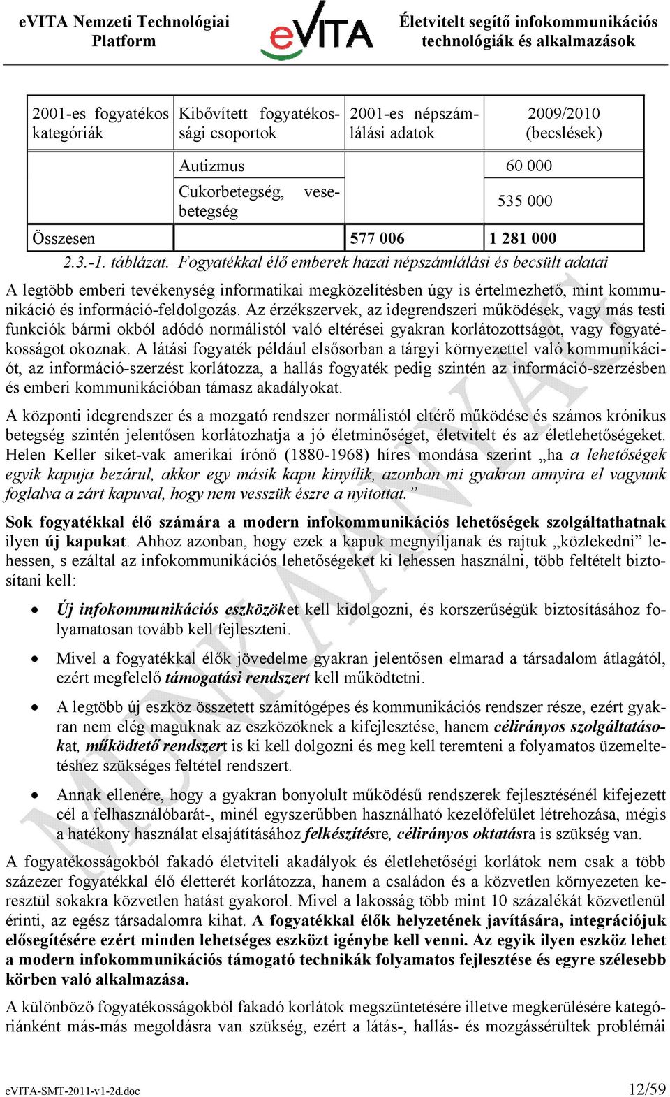 Az érzékszervek, az idegrendszeri működések, vagy más testi funkciók bármi okból adódó normálistól való eltérései gyakran korlátozottságot, vagy fogyatékosságot okoznak.