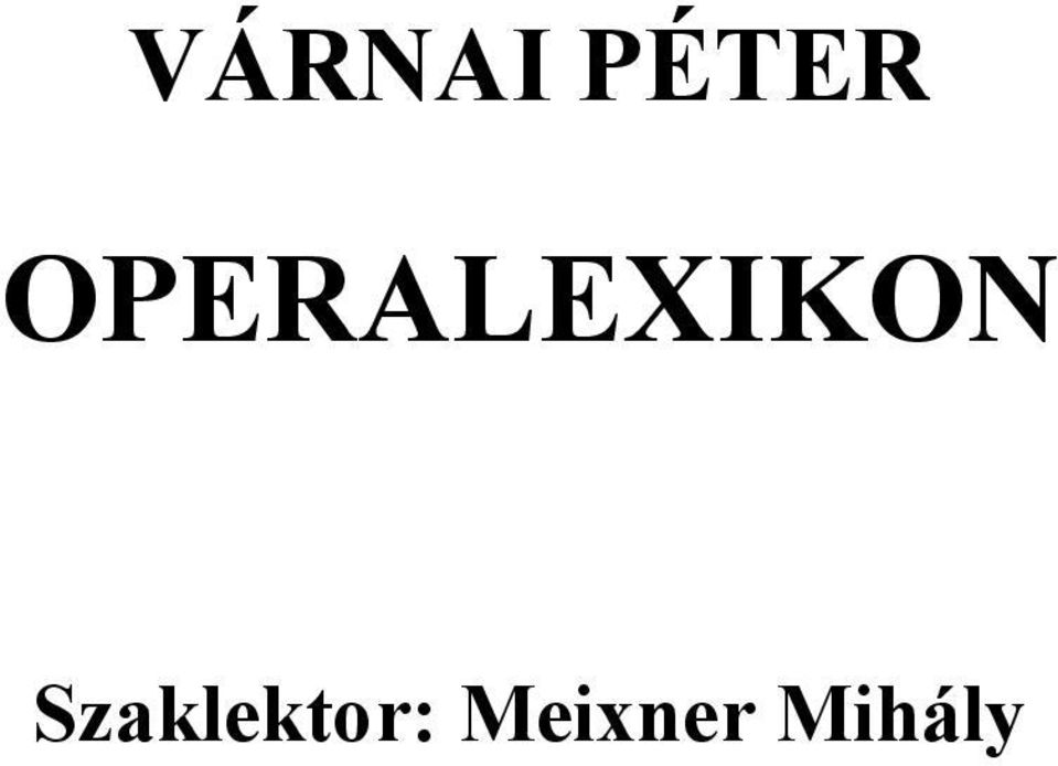 Szaklektor: