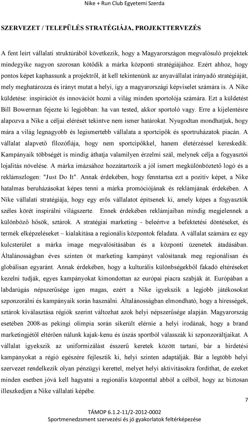 Ezért ahhoz, hogy pontos képet kaphassunk a projektről, át kell tekintenünk az anyavállalat irányadó stratégiáját, mely meghatározza és irányt mutat a helyi, így a magyarországi képviselet számára is.