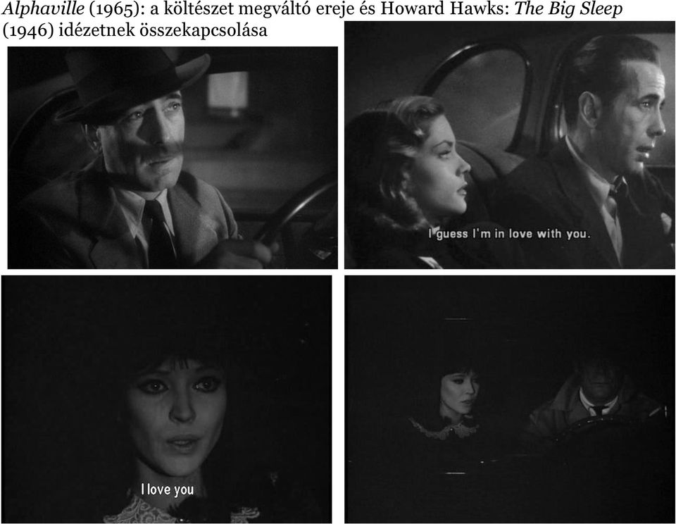 Howard Hawks: The Big Sleep