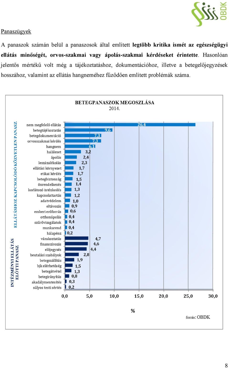 Hasonlóan jelentős mértékű volt még a tájékoztatáshoz, dokumentációhoz, illetve a