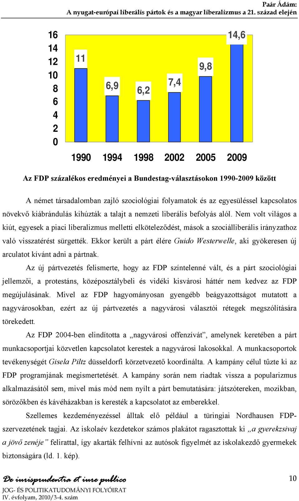 Nem volt világos a kiút, egyesek a piaci liberalizmus melletti elköteleződést, mások a szociálliberális irányzathoz való visszatérést sürgették.