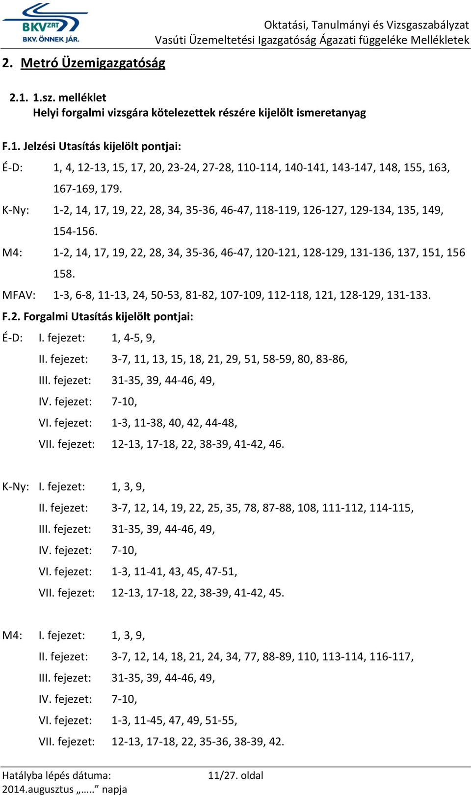 K-Ny: 1-2, 14, 17, 19, 22, 28, 34, 35-36, 46-47, 118-119, 126-127, 129-134, 135, 149, 154-156. M4: 1-2, 14, 17, 19, 22, 28, 34, 35-36, 46-47, 120-121, 128-129, 131-136, 137, 151, 156 158.