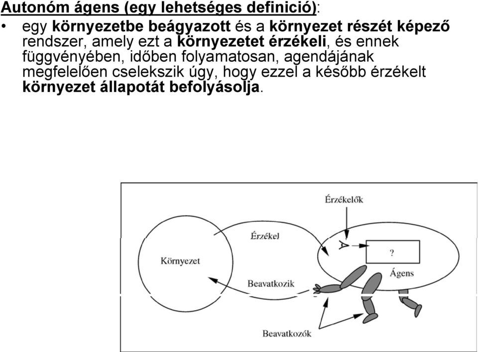 és ennek függvényében, időben folyamatosan, agendájának megfelelően