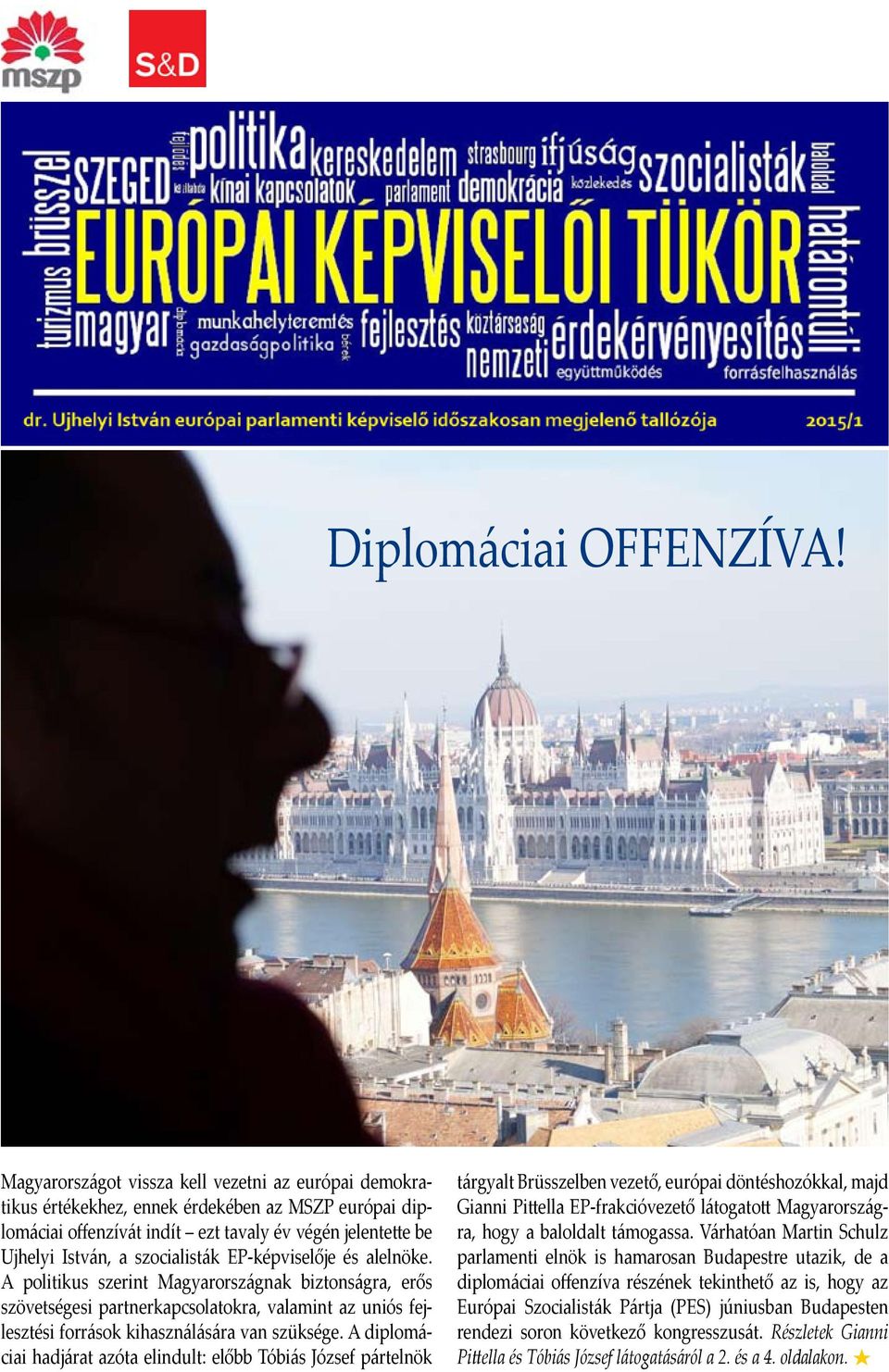 EP-képviselője és alelnöke. A politikus szerint Magyarországnak biztonságra, erős szövetségesi partnerkapcsolatokra, valamint az uniós fejlesztési források kihasználására van szüksége.