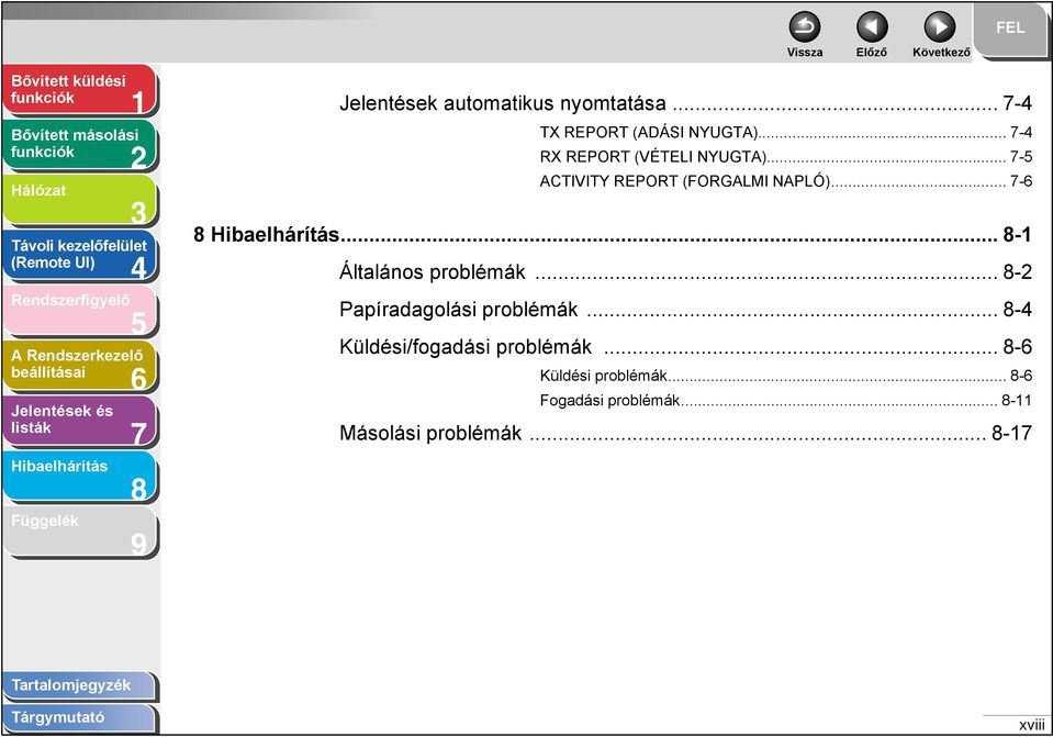 .. - Papíradagolási problémák... - Küldési/fogadási problémák.