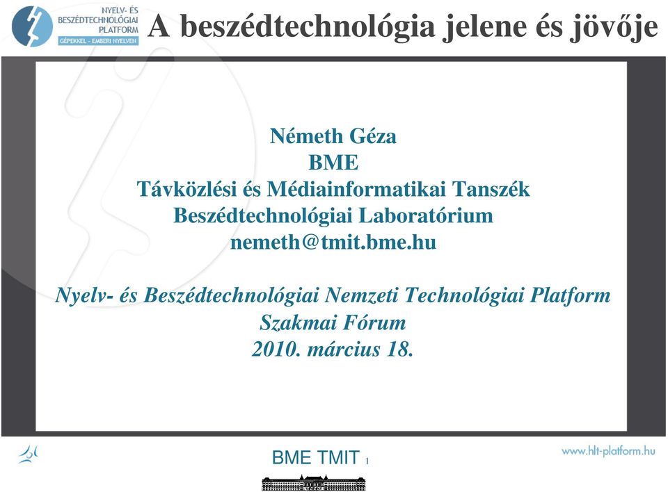 Laboratórium nemeth@tmit.bme.