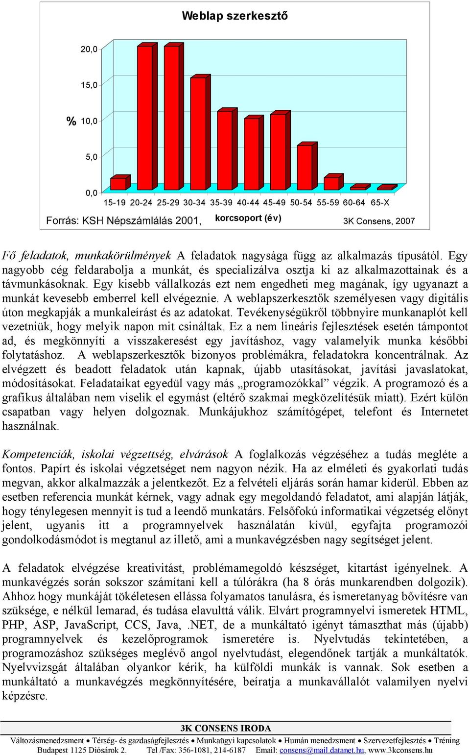 Egy kisebb vállalkozás ezt nem engedheti meg magának, így ugyanazt a munkát kevesebb emberrel kell elvégeznie.