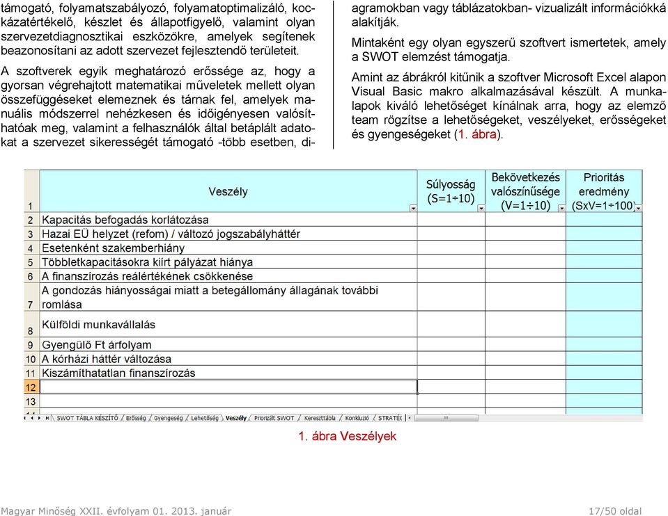 A szoftverek egyik meghatározó erőssége az, hogy a gyorsan végrehajtott matematikai műveletek mellett olyan összefüggéseket elemeznek és tárnak fel, amelyek manuális módszerrel nehézkesen és