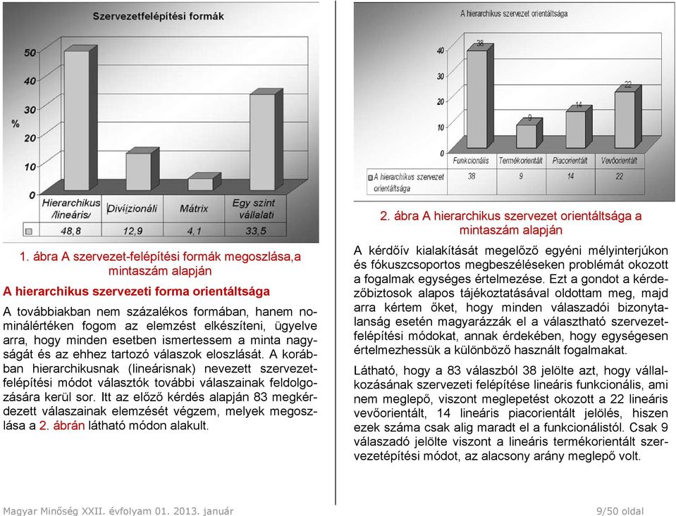 elkészíteni, ügyelve arra, hogy minden esetben ismertessem a minta nagyságát és az ehhez tartozó válaszok eloszlását.