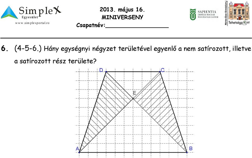 területével egyenlő a nem