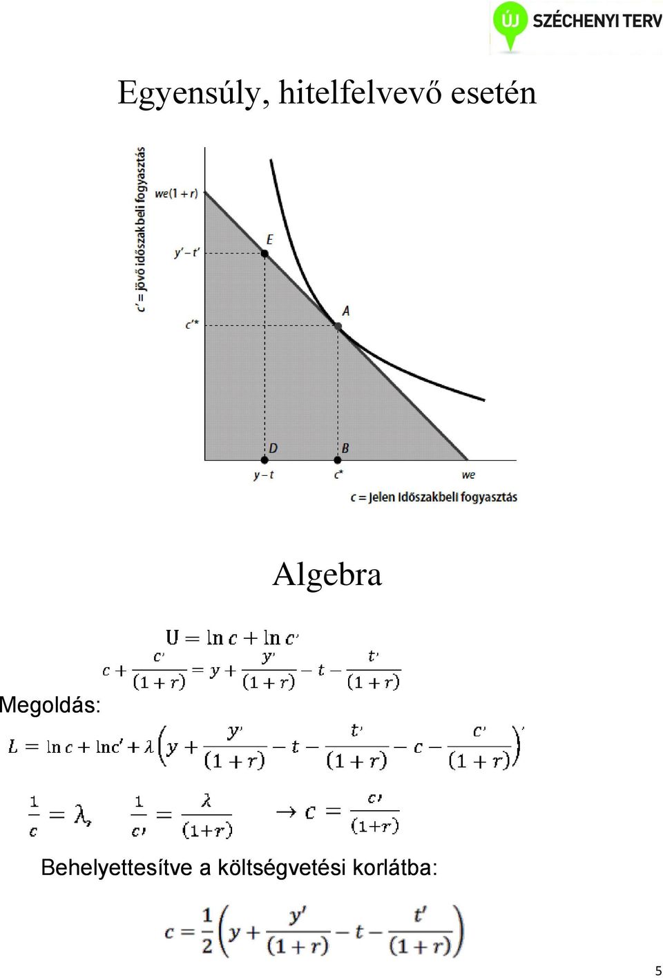 Algebra Megoldás: