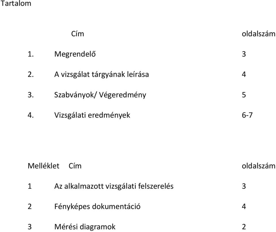 Szabványok/ Végeredmény 5 4.