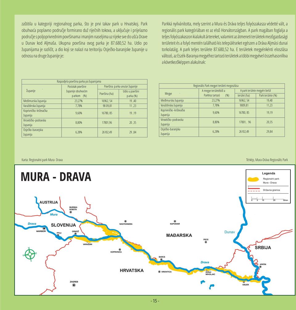 Ukupna površina ovog parka je 87.680,52 ha.