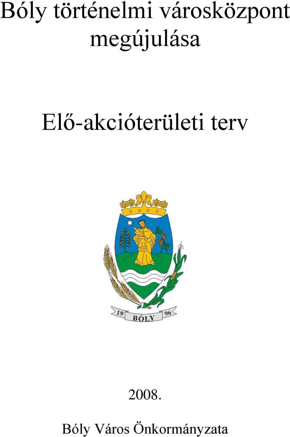 Elő-akcióterületi terv