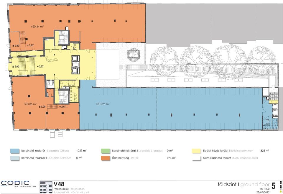 974 m2 325 m2 földszint I