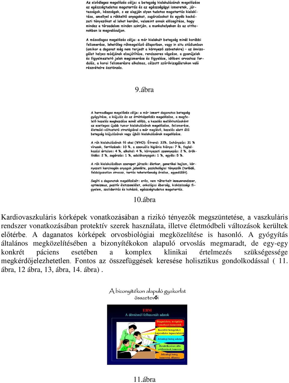 használata, illetve életmódbeli változások kerültek előtérbe. A daganatos kórképek orvosbiológiai megközelítése is hasonló.