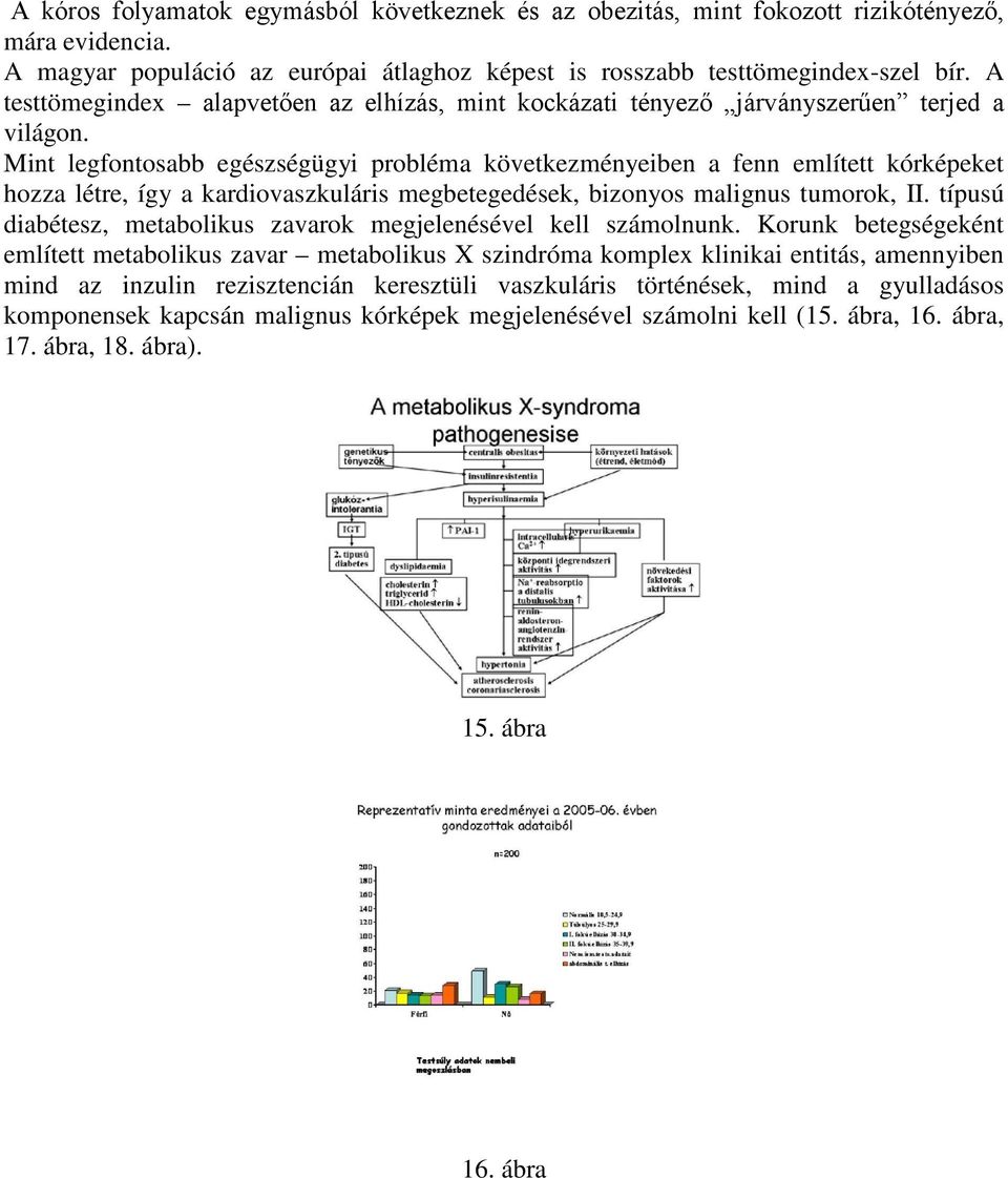 Mint legfontosabb egészségügyi probléma következményeiben a fenn említett kórképeket hozza létre, így a kardiovaszkuláris megbetegedések, bizonyos malignus tumorok, II.