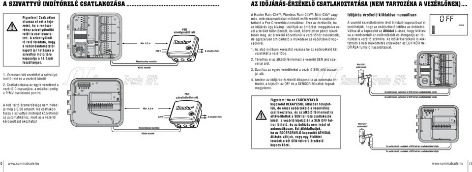 A szivattyúindító relé feladata, hogy a vezérlőautomatától kapott jel hatására a szivattyú motorjára kapcsolja a hálózati feszültséget. 1.