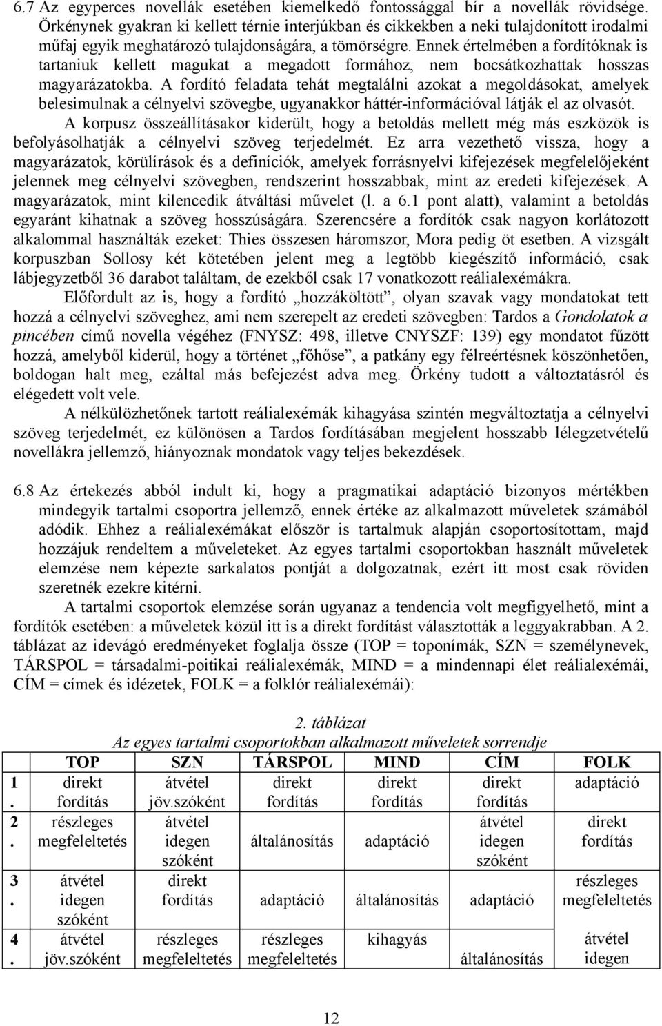 Ennek értelmében a fordítóknak is tartaniuk kellett magukat a megadott formához, nem bocsátkozhattak hosszas magyarázatokba.