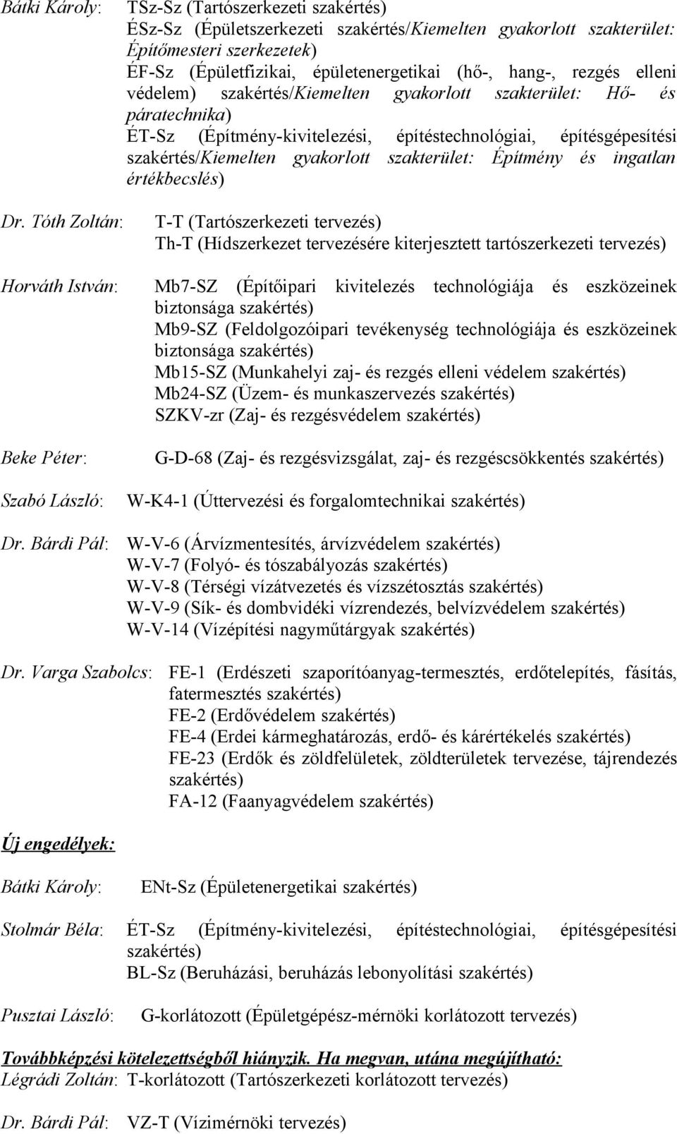 Építmény és ingatlan értékbecslés) Dr.