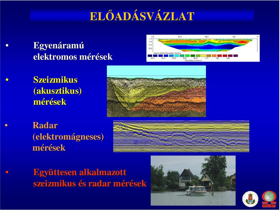 Radar (elektromágneses) mérések Együttesen