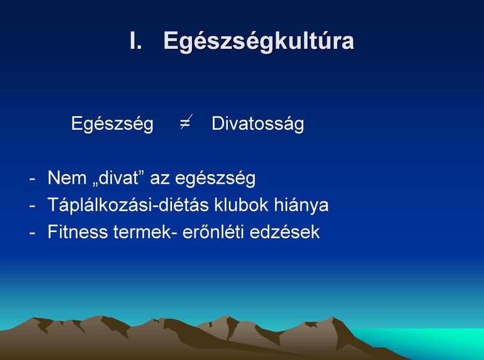 egészség - Táplálkozási-diétás