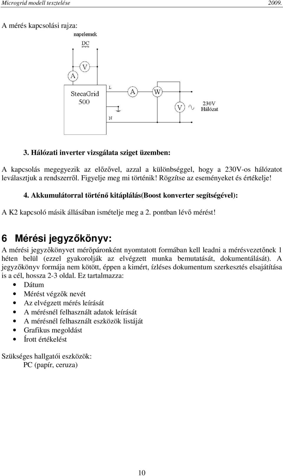 pontban lévő mérést!