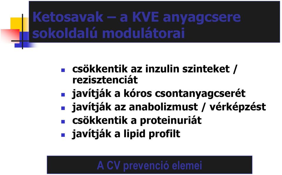 csontanyagcserét javítják az anabolizmust / vérképzést