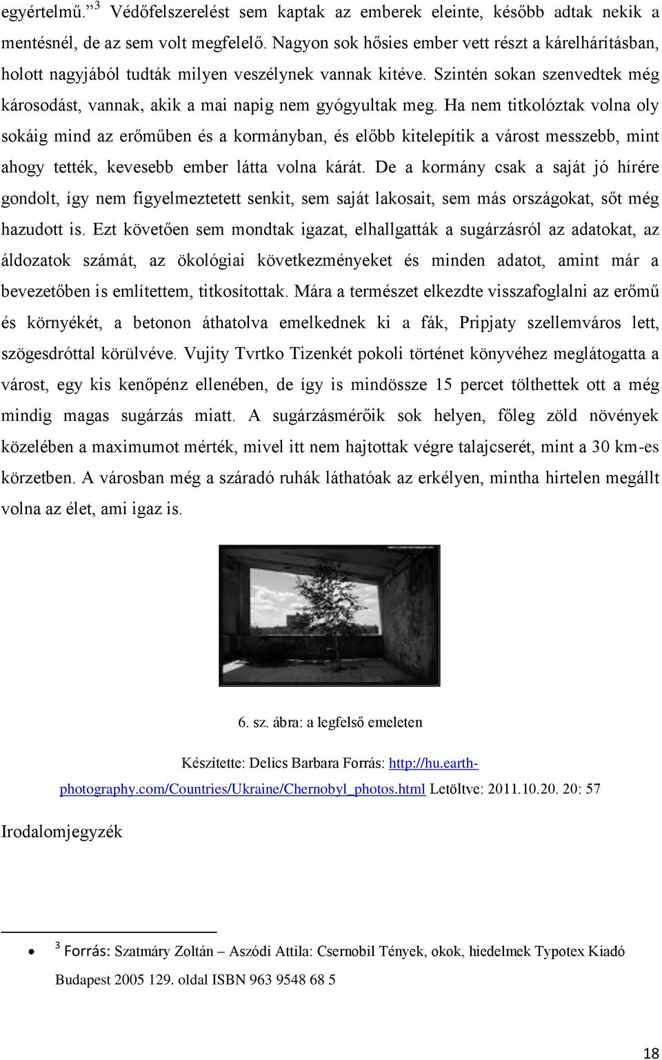 Ha nem titkolóztak volna oly sokáig mind az erőműben és a kormányban, és előbb kitelepítik a várost messzebb, mint ahogy tették, kevesebb ember látta volna kárát.