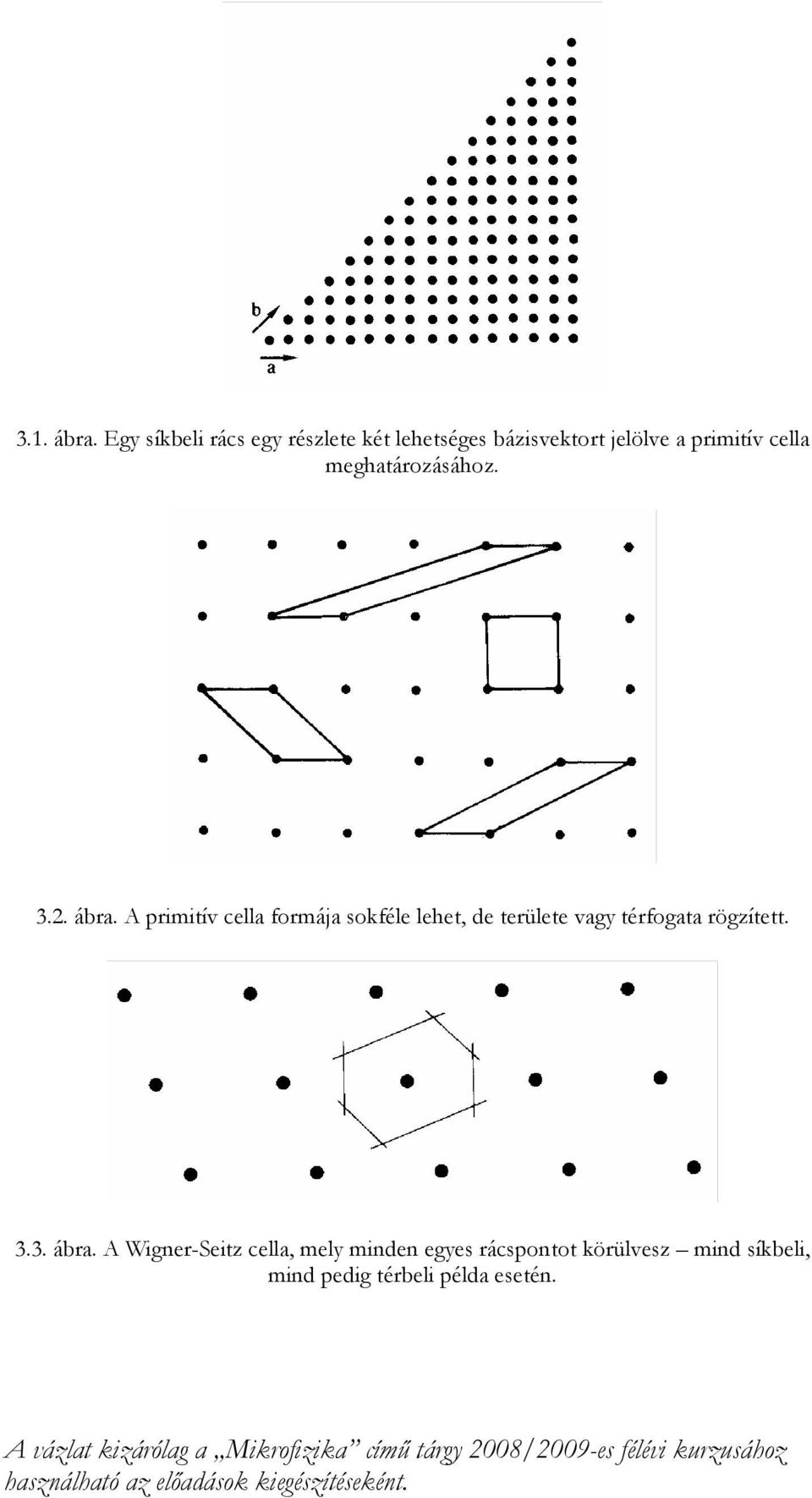 cella meghatározásához. 3.2. ábra.