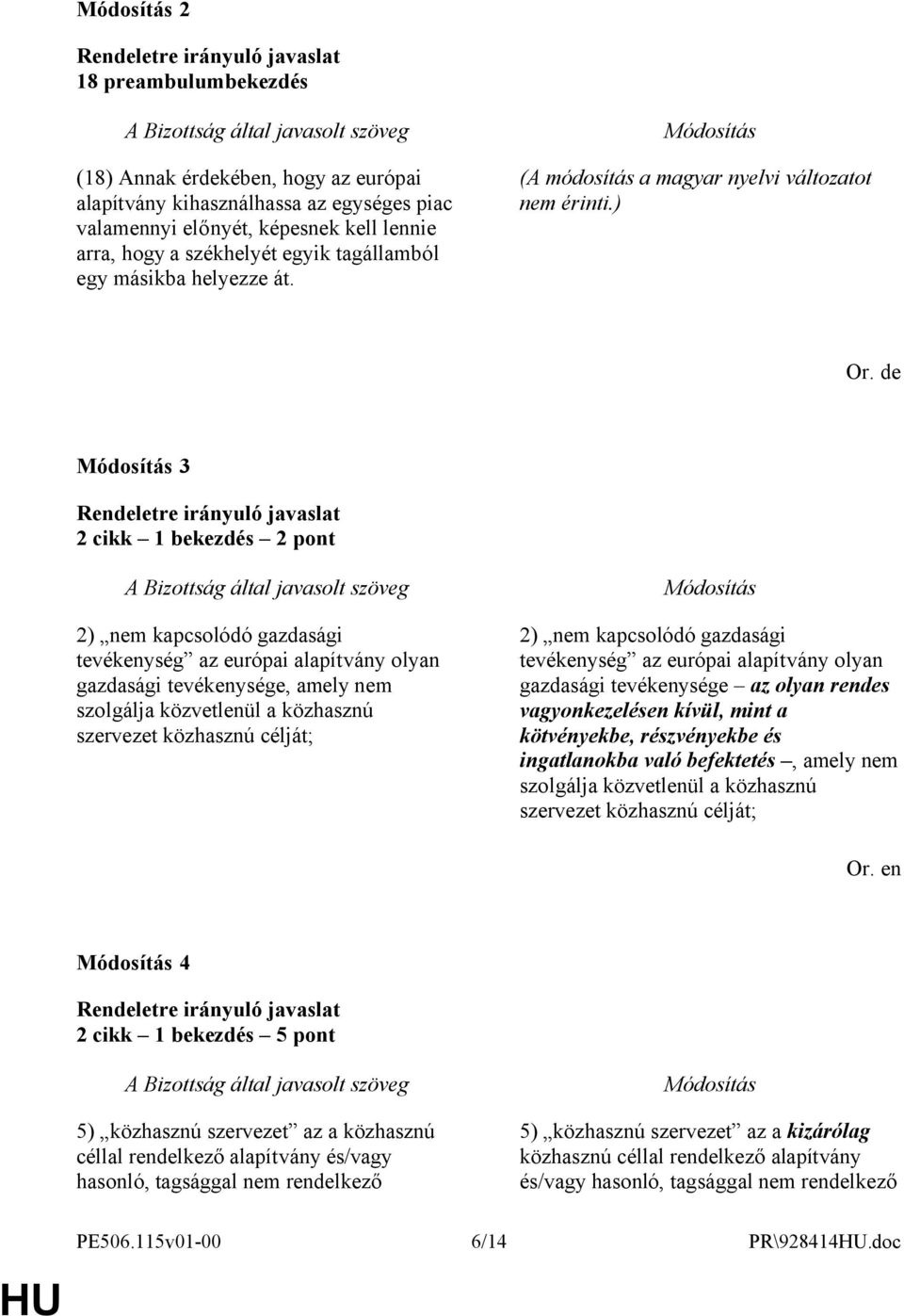 ) 3 2 cikk 1 bekezdés 2 pont 2) nem kapcsolódó gazdasági tevékenység az európai alapítvány olyan gazdasági tevékenysége, amely nem szolgálja közvetlenül a közhasznú szervezet közhasznú célját; 2) nem