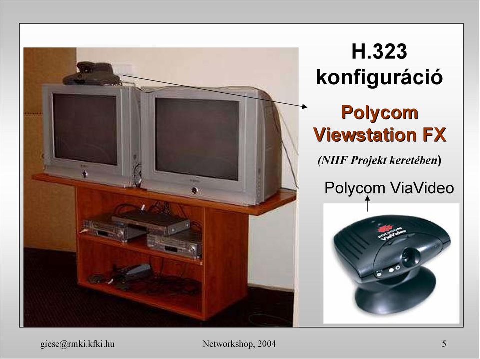 keretében) Polycom ViaVideo