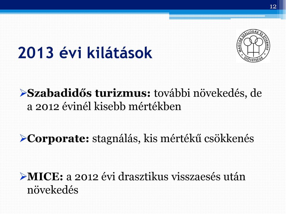 mértékben Corporate: stagnálás, kis mértékű