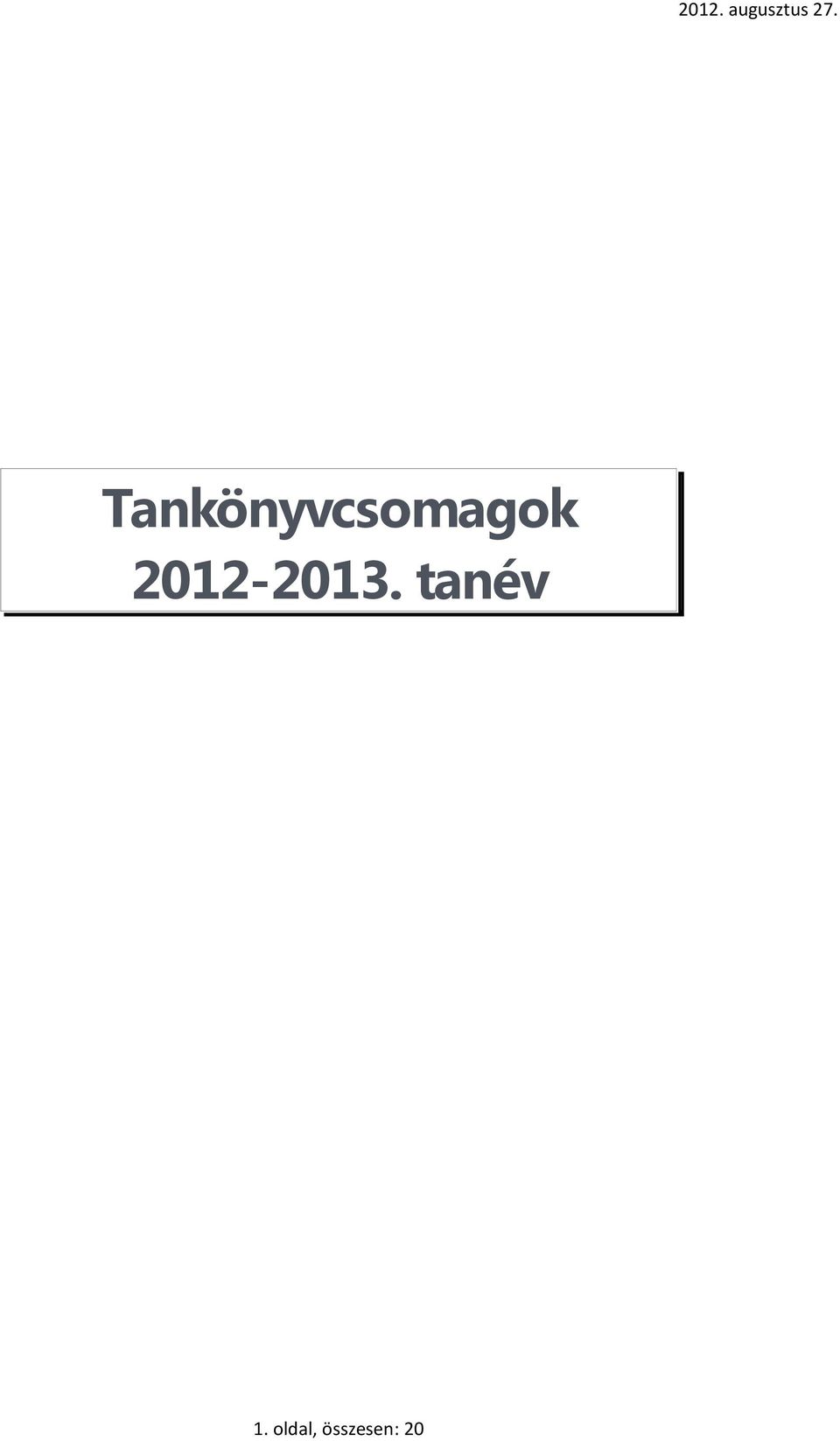 2012-2013. tanév 1.