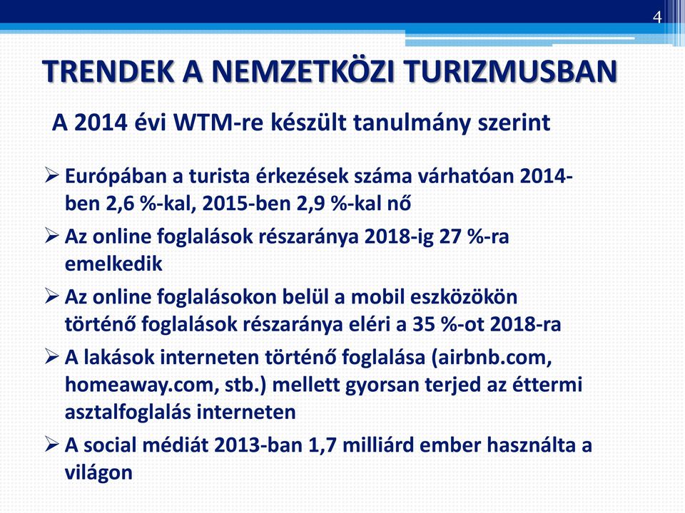 mobil eszközökön történő foglalások részaránya eléri a 35 %-ot 2018-ra A lakások interneten történő foglalása (airbnb.