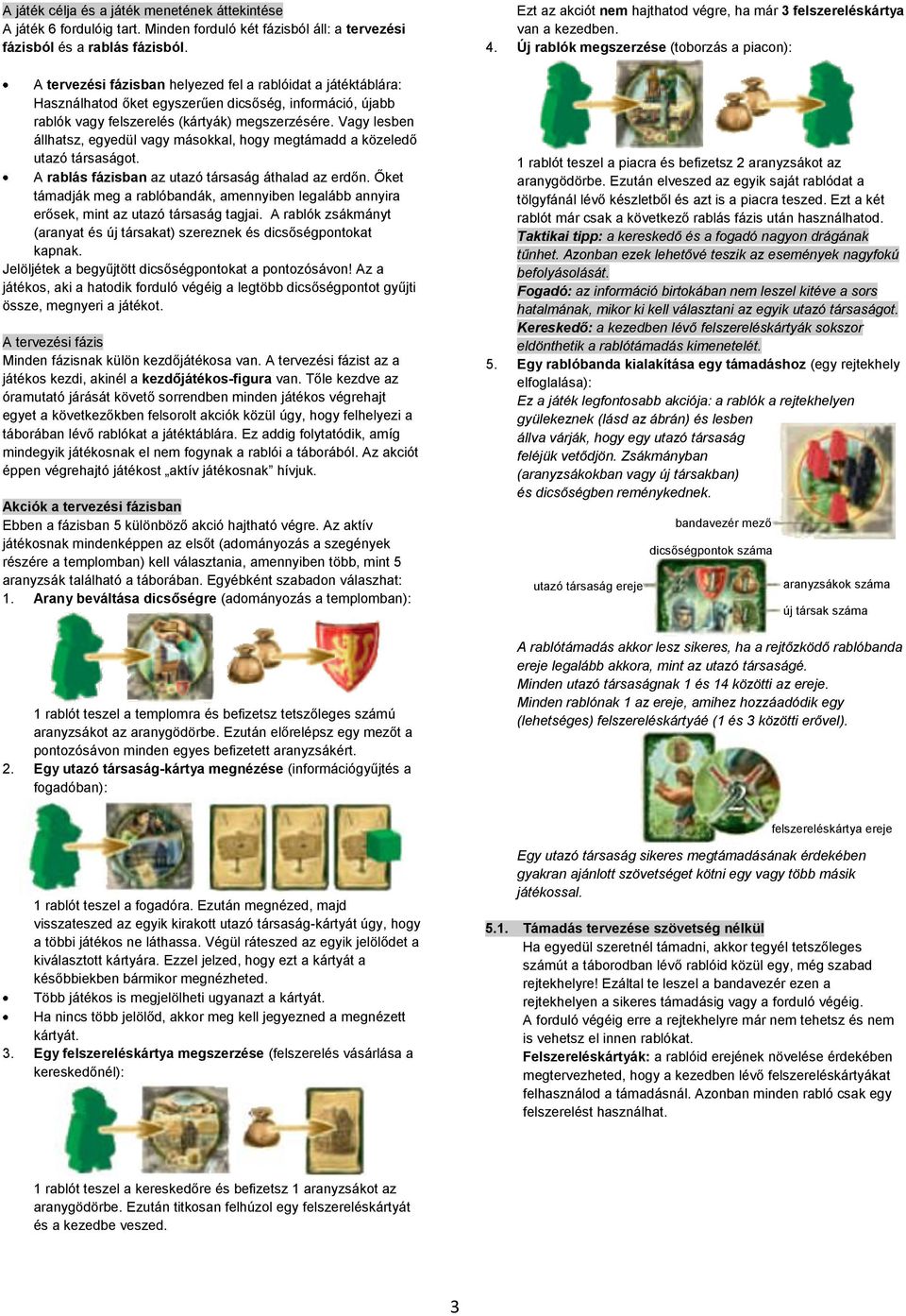 Vagy lesben állhatsz, egyedül vagy másokkal, hogy megtámadd a közeledő utazó társaságot. A rablás fázisban az utazó társaság áthalad az erdőn.