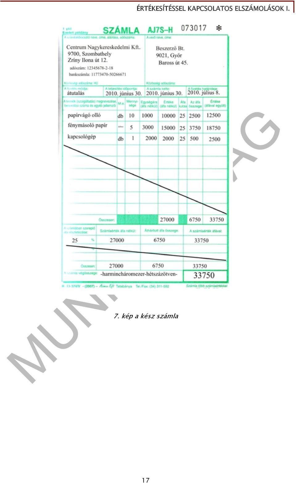 számla 17