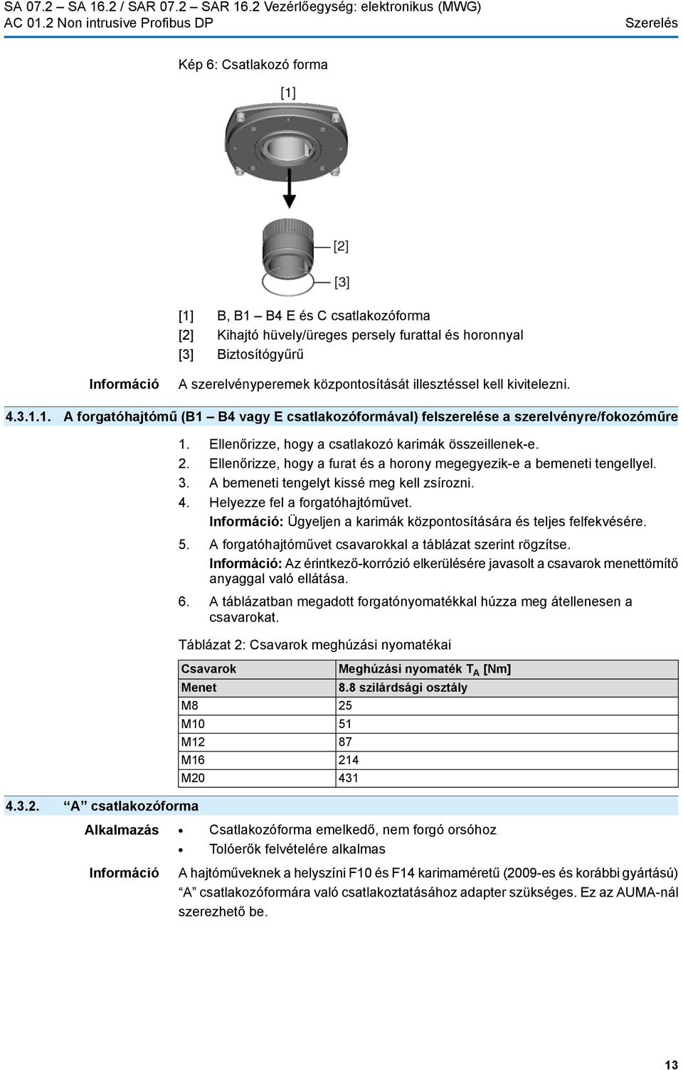 Ellenőrizze, hogy a furat és a horony megegyezik-e a bemeneti tengellyel. 3. A bemeneti tengelyt kissé meg kell zsírozni. 4. Helyezze fel a forgatóhajtóművet.