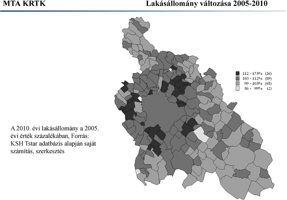 évi lakásállomány a 2005.