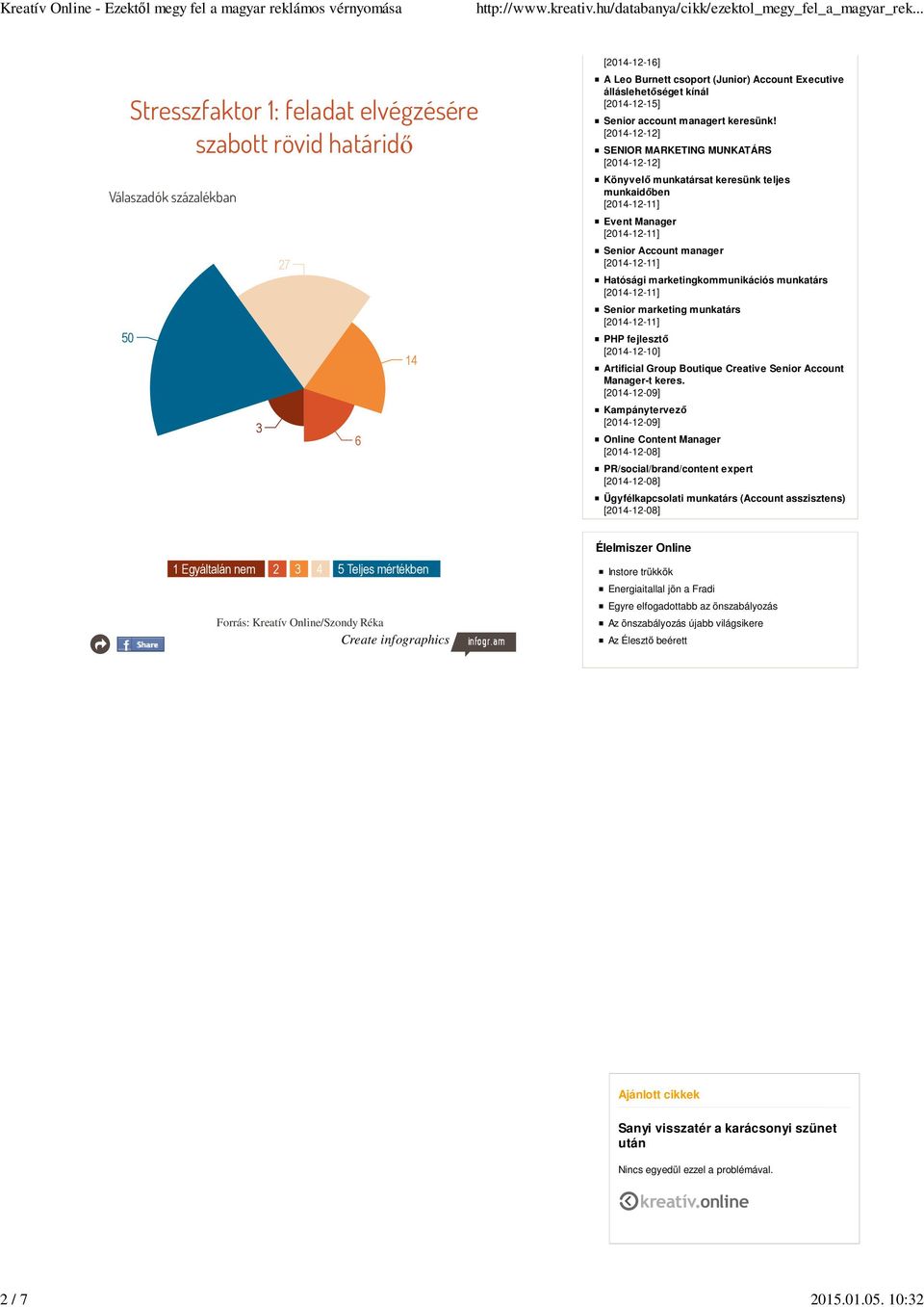 Senior account managert keresünk!