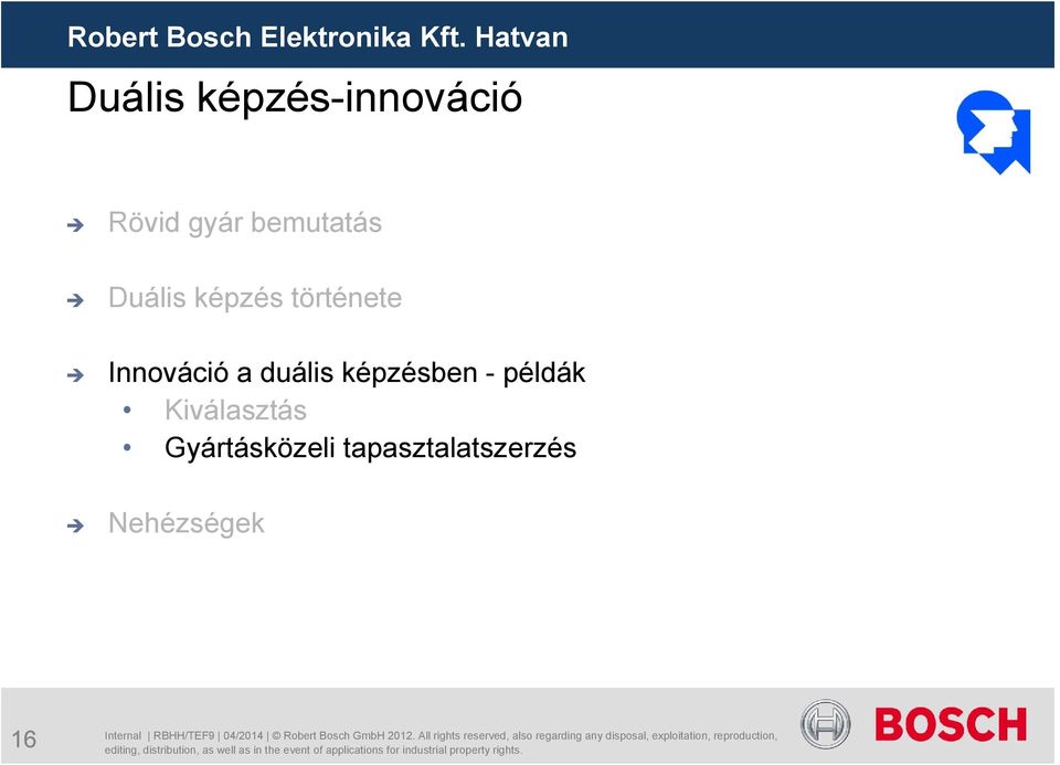 Innováció a duális képzésben - példák