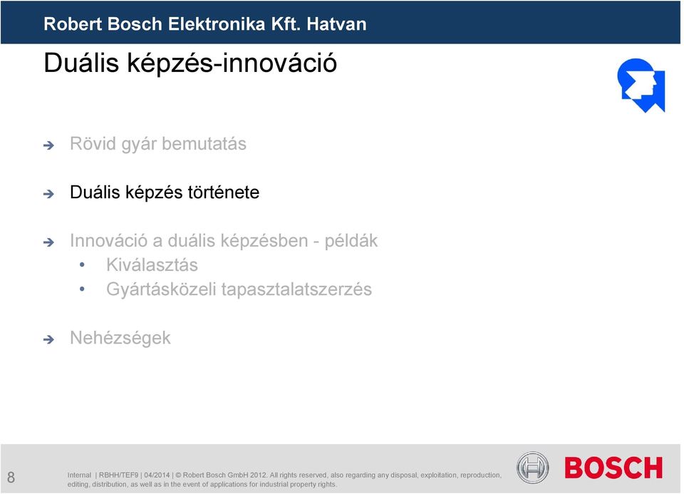 Innováció a duális képzésben - példák