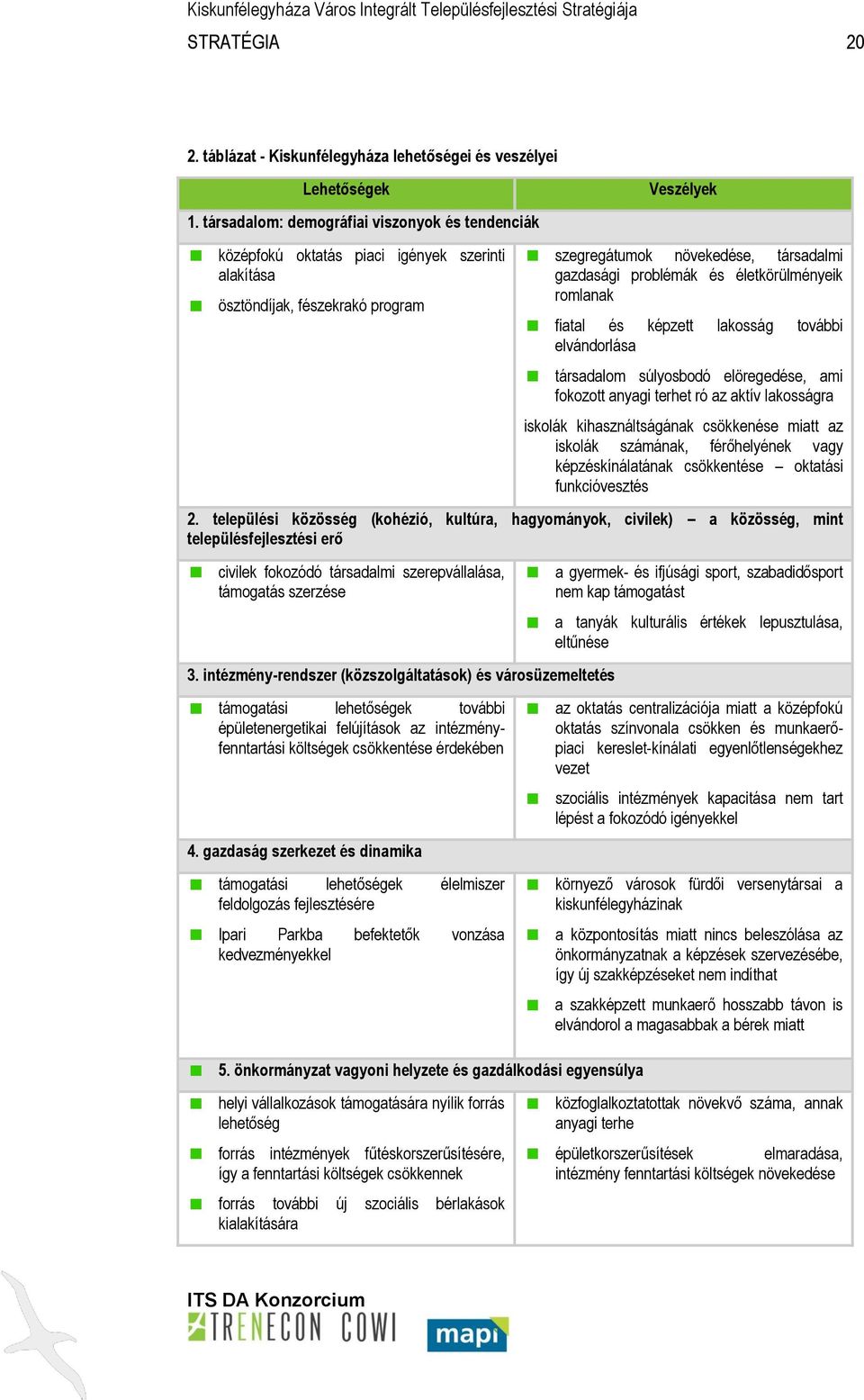 és életkörülményeik romlanak fiatal és képzett lakosság további elvándorlása társadalom súlyosbodó elöregedése, ami fokozott anyagi terhet ró az aktív lakosságra iskolák kihasználtságának csökkenése