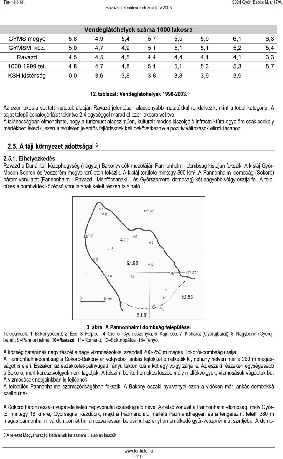 Az ezer lakosra vetített mutatók alapján Ravazd jelentősen alacsonyabb mutatókkal rendelkezik, mint a többi kategória.